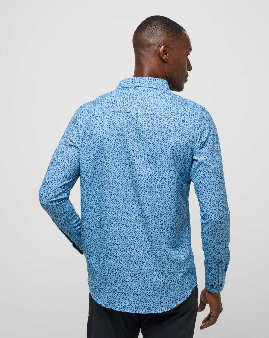 Quiet Harbor Travis Mathew Country Mile Long Sleeve Button-up | BVOF67913