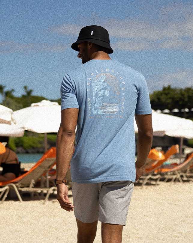 Quiet Harbor Travis Mathew Cowries Tee | JWUH62840