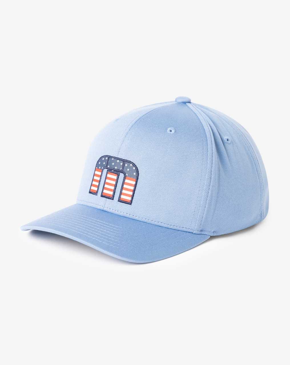 Quiet Harbor Travis Mathew Flag Dad Eco Snapback Hat | YJSA13296