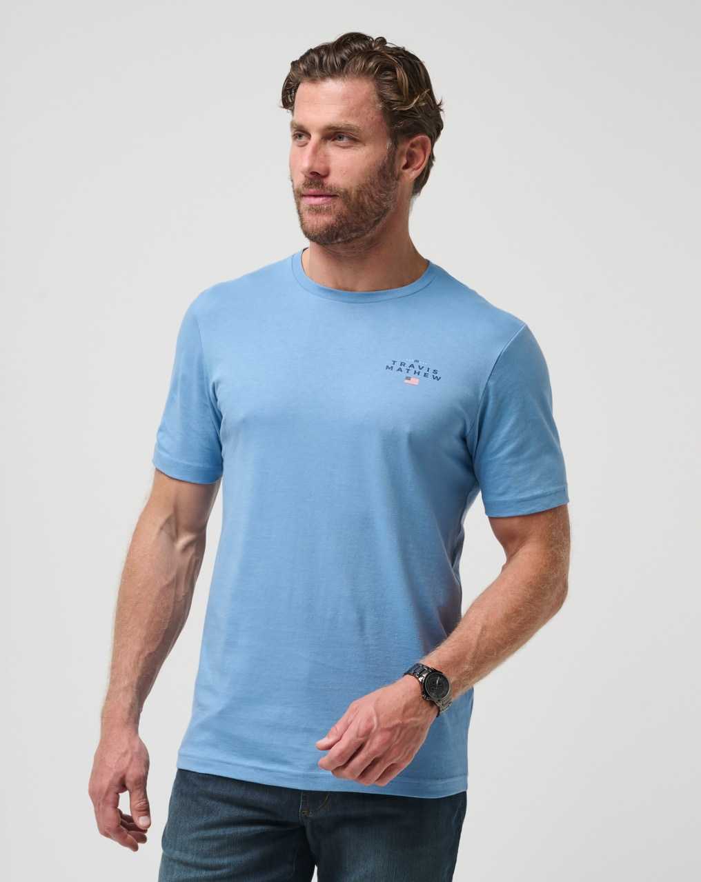 Quiet Harbor Travis Mathew Holiplay Tee | MQBF12457