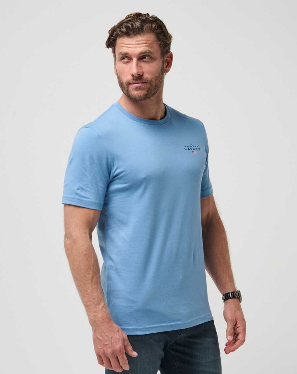 Quiet Harbor Travis Mathew Holiplay Tee | MQBF12457