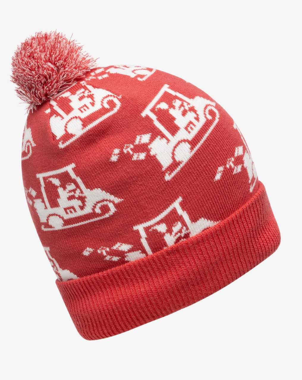 Red Travis Mathew Home Soon Beanie | FCDU18204