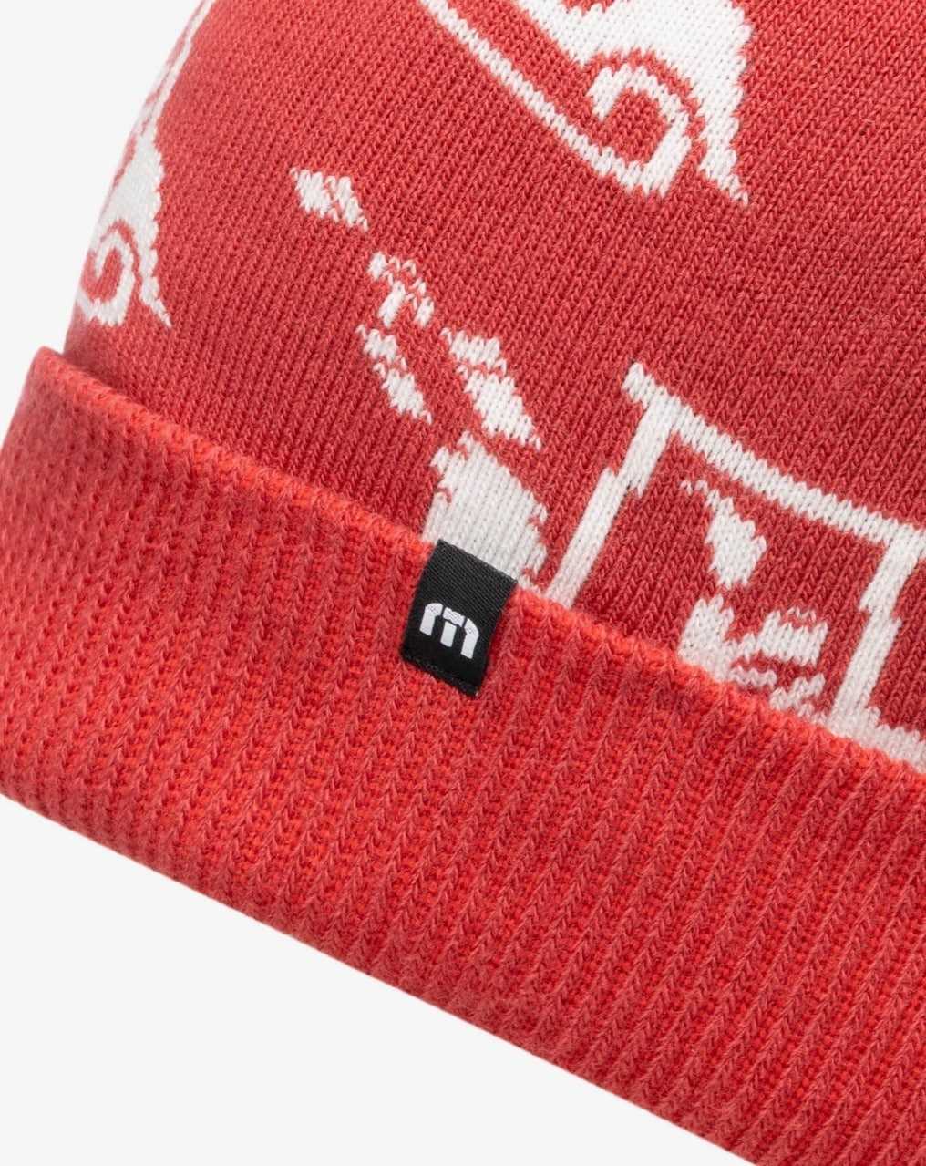 Red Travis Mathew Home Soon Beanie | FCDU18204