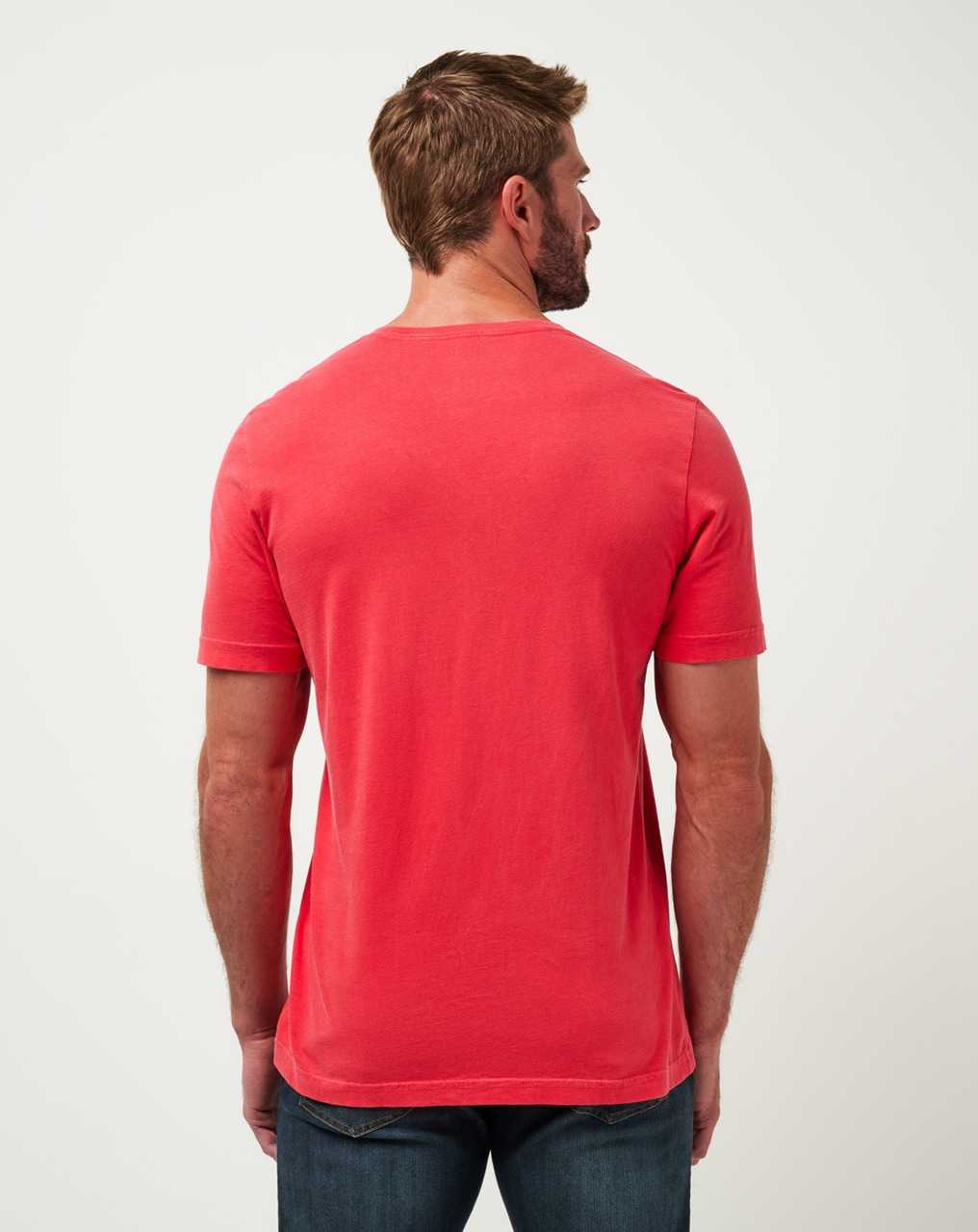 Red Travis Mathew Local Favorite Tee | WCXO34079