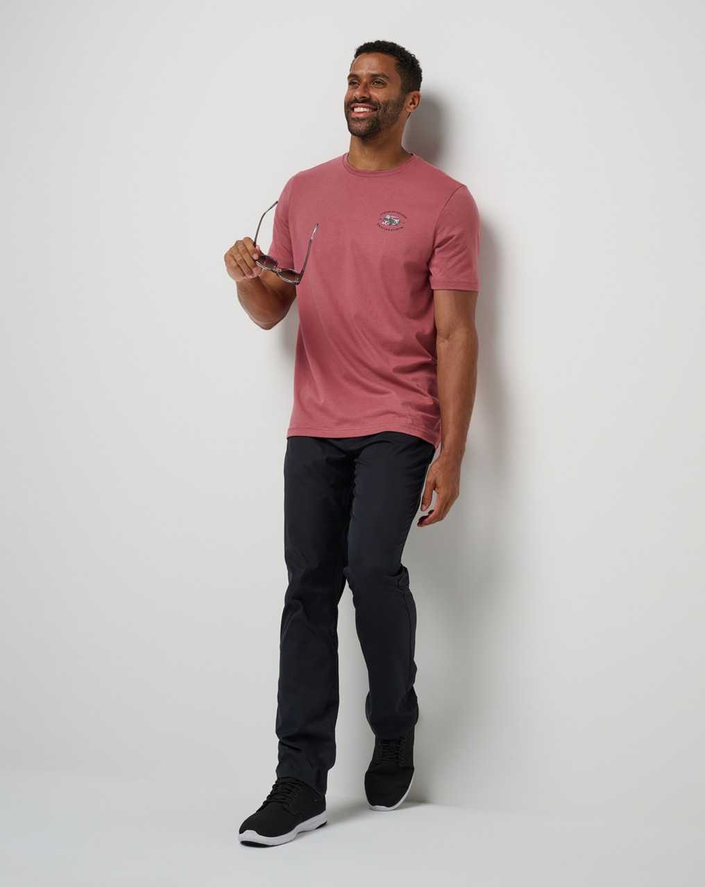 Roan Rouge Travis Mathew Little Drummer Tee | TMCW19483