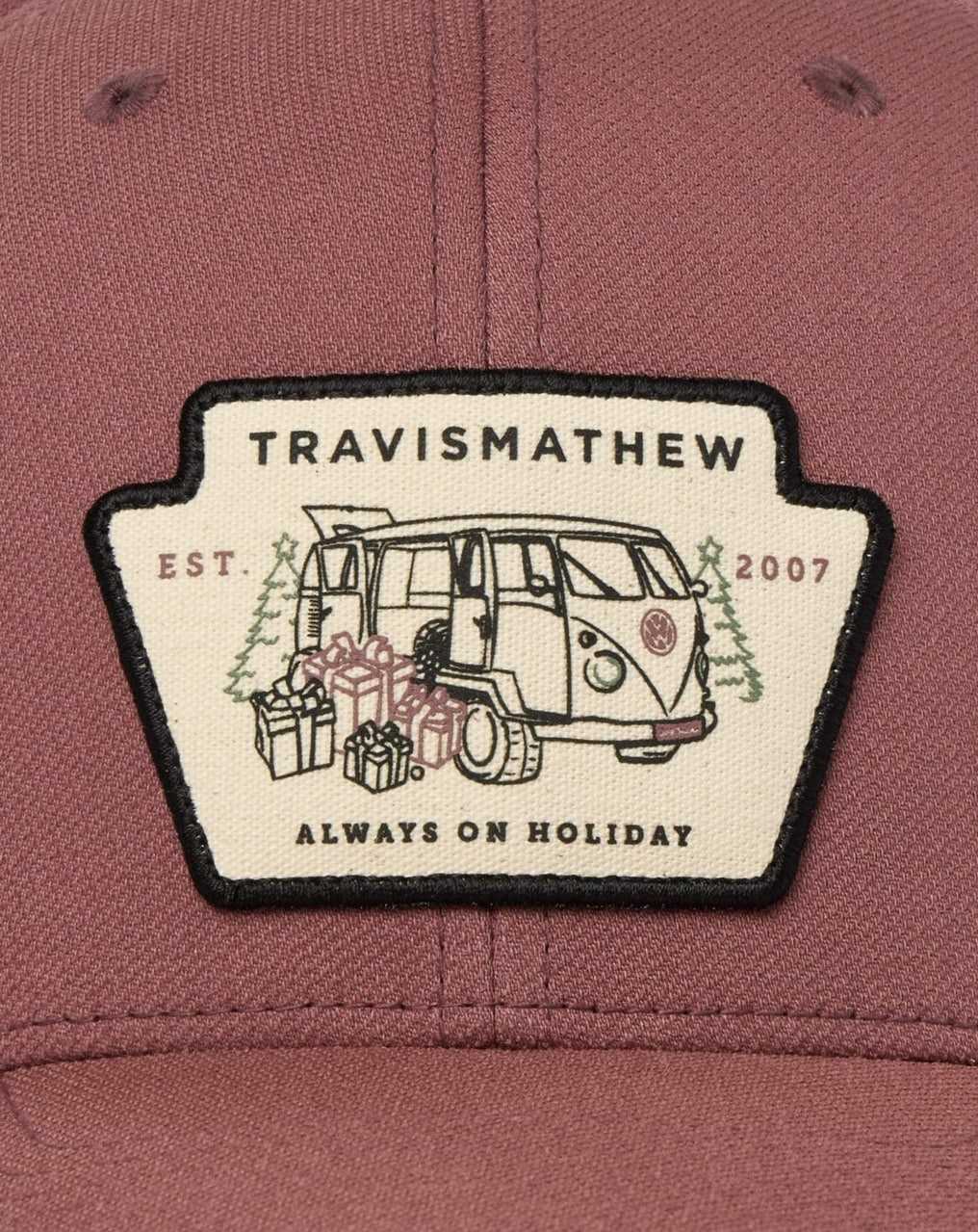 Roan Rouge Travis Mathew Year In Review Snapback Hat | STAI75963