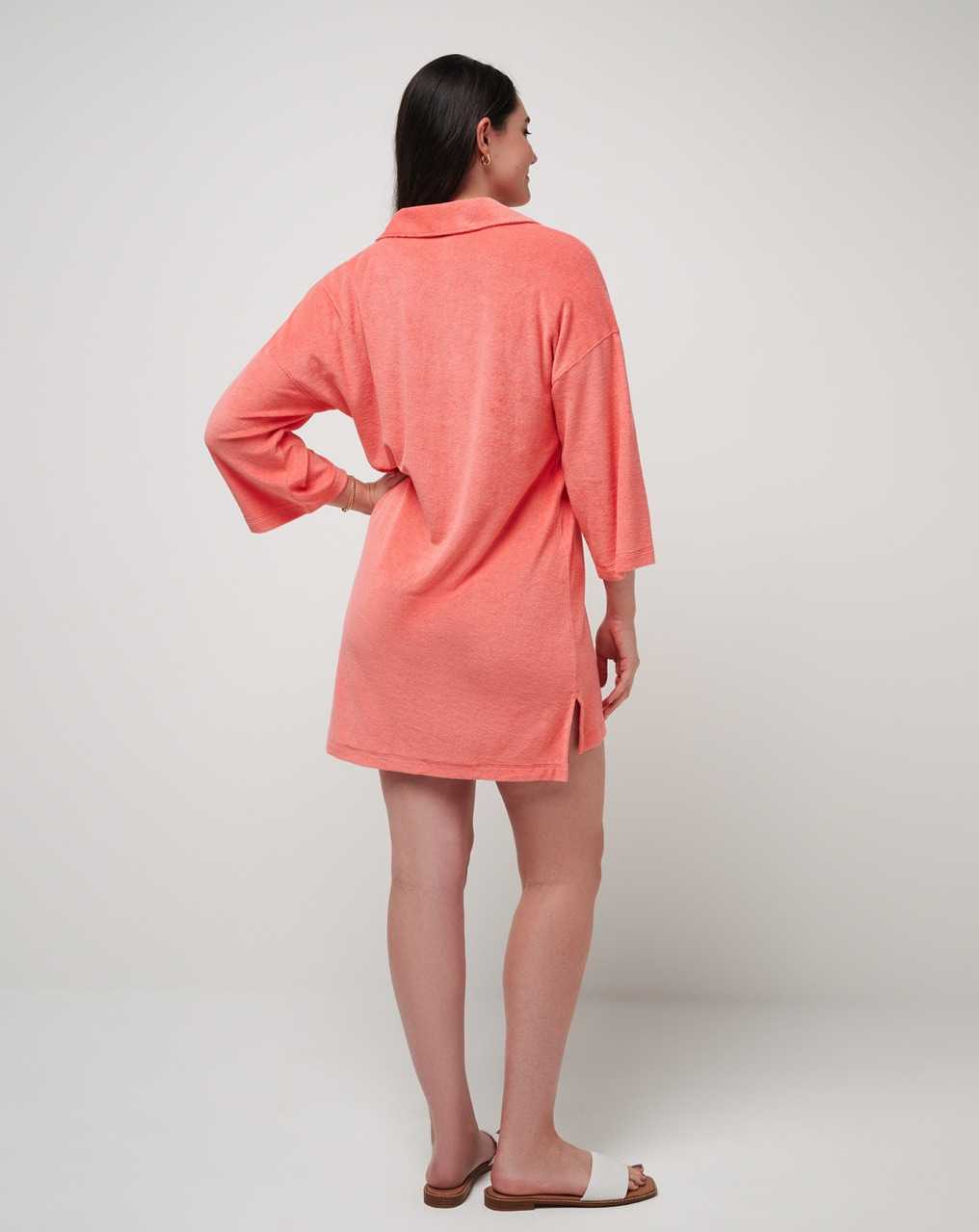 Shell Pink Travis Mathew Brunch Me Baby Terry Dress | JDPO40826