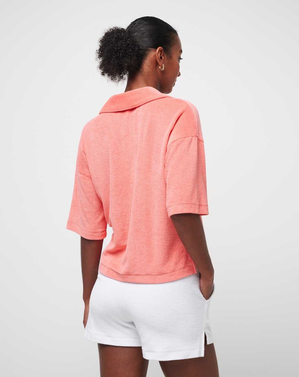 Shell Pink Travis Mathew Morning Rays Baby Terry Top | FRUC67312