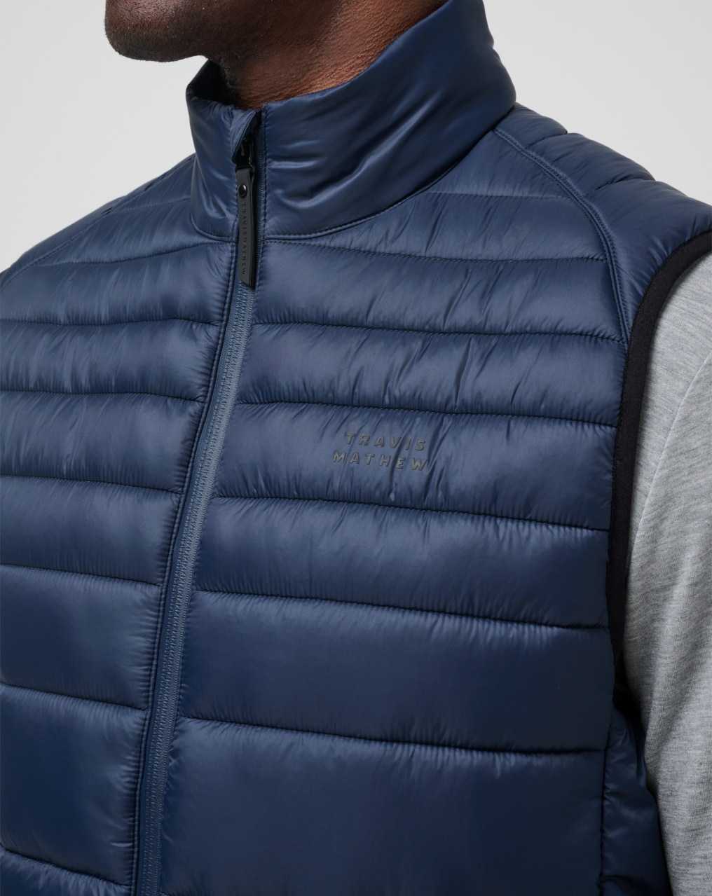 Total Eclipse Travis Mathew Aves Tech Puffer Vest | TZGH21589