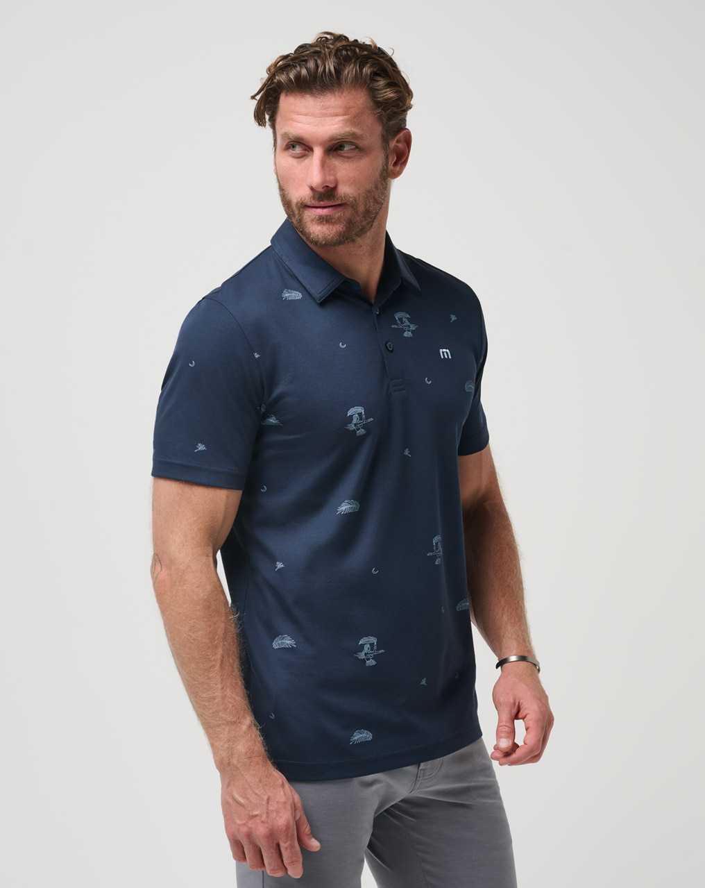 Total Eclipse Travis Mathew Beach Creature Polo | JGYL26018