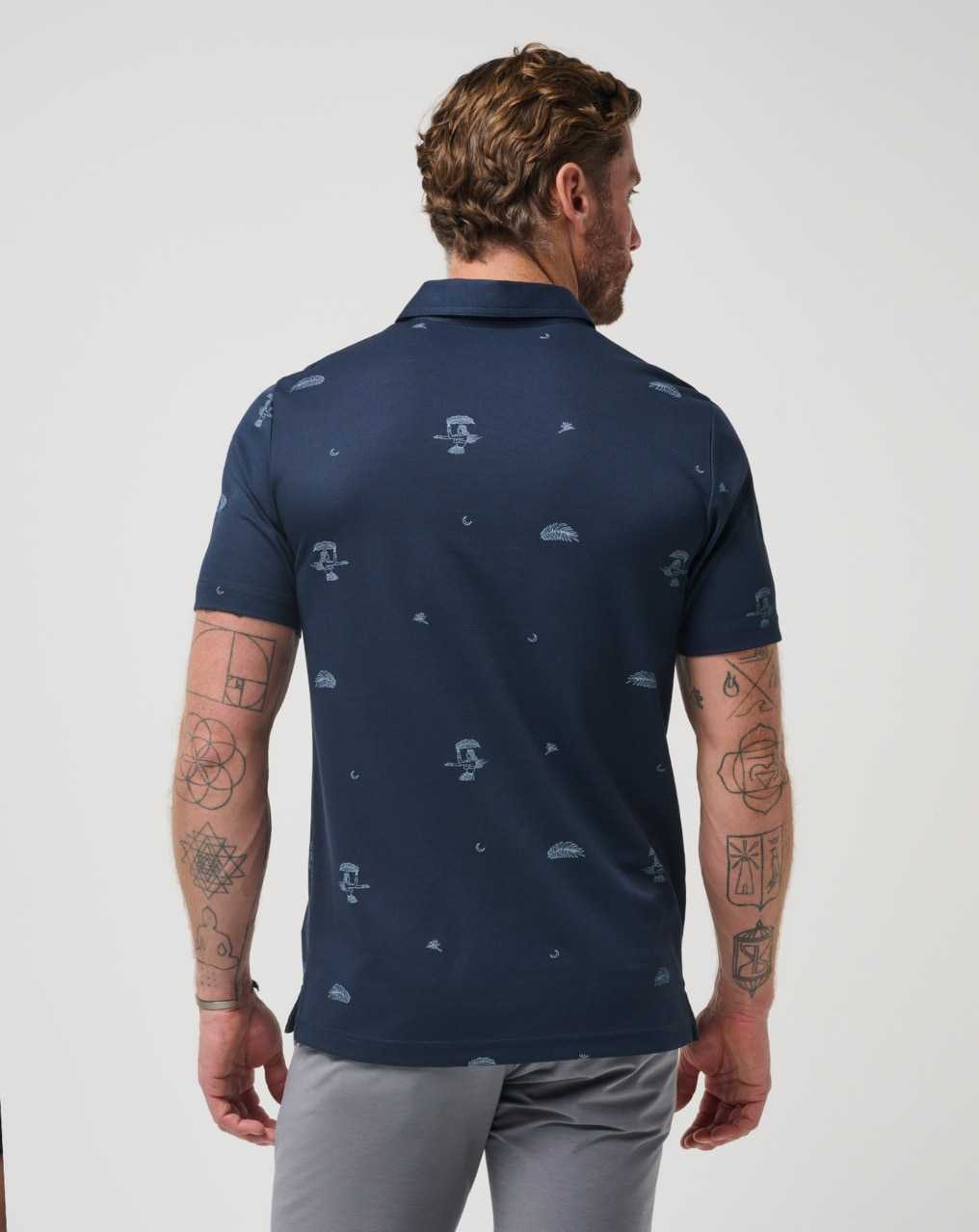 Total Eclipse Travis Mathew Beach Creature Polo | JGYL26018