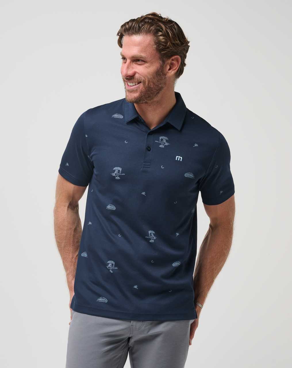 Total Eclipse Travis Mathew Beach Creature Polo | JGYL26018