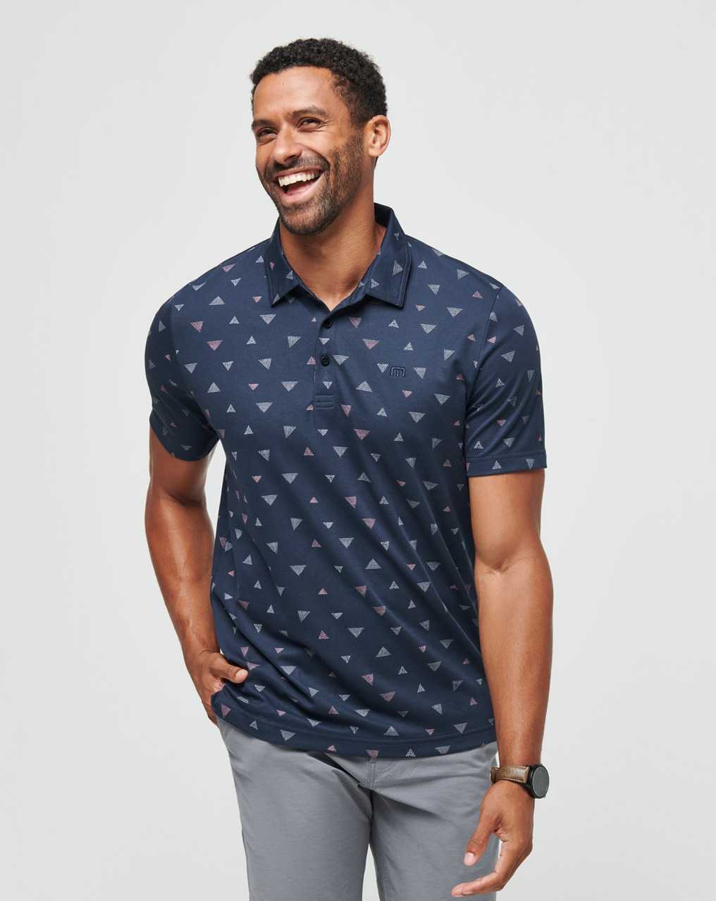 Total Eclipse Travis Mathew Home Break Polo | LUGT96017