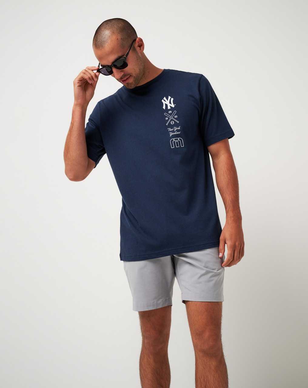 Total Eclipse Travis Mathew New York Yankees Sunset Slam Tee | KTMC60857