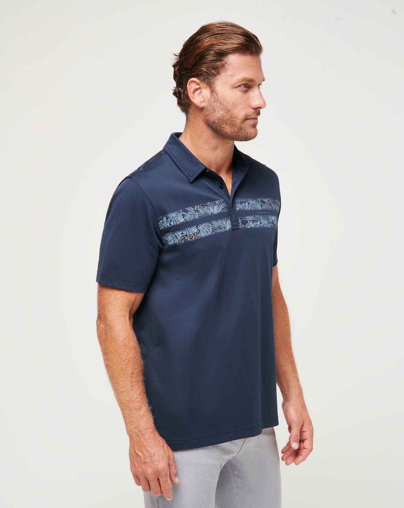 Total Eclipse Travis Mathew Pier Runner Polo | CPRJ13274