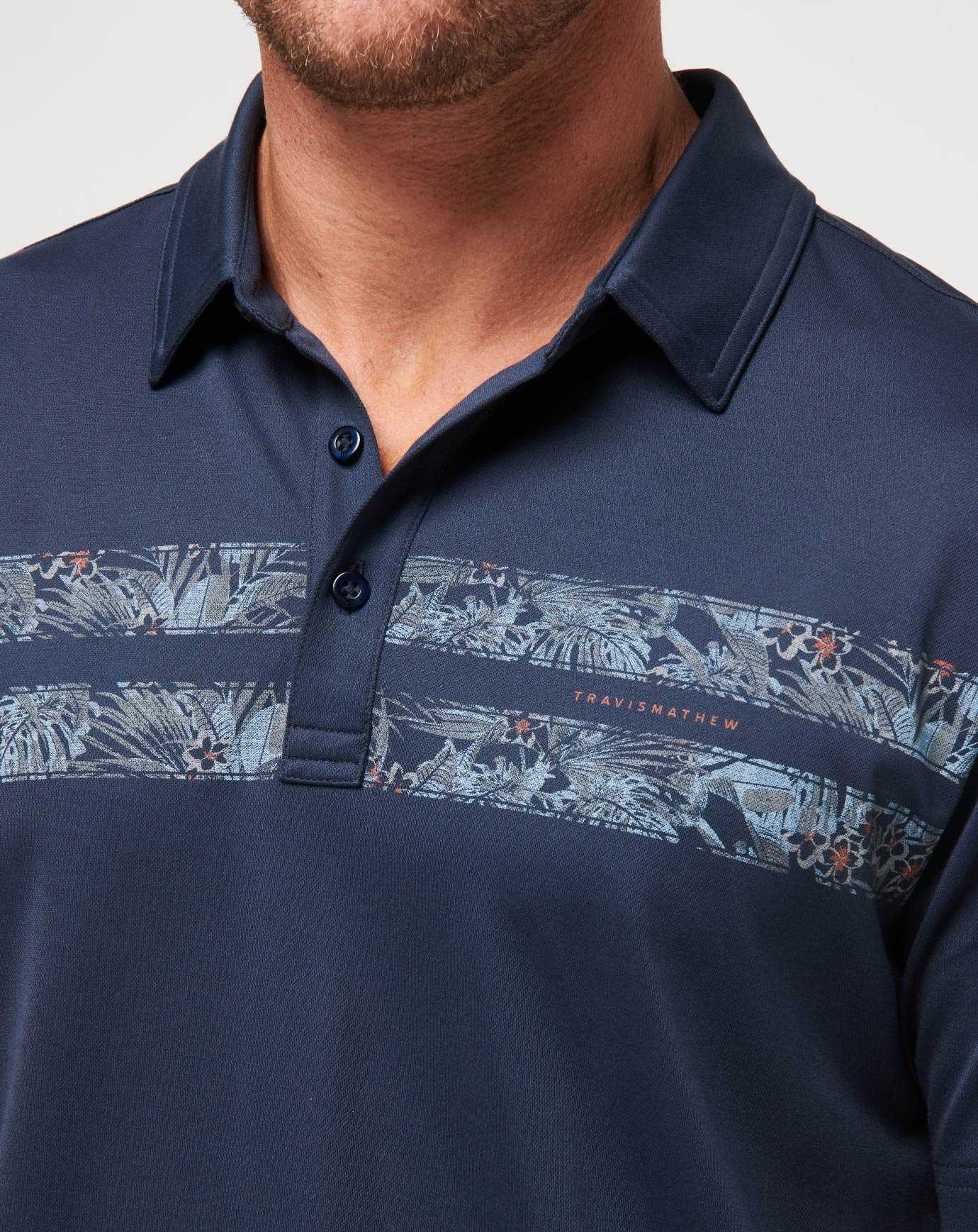 Total Eclipse Travis Mathew Pier Runner Polo | CPRJ13274