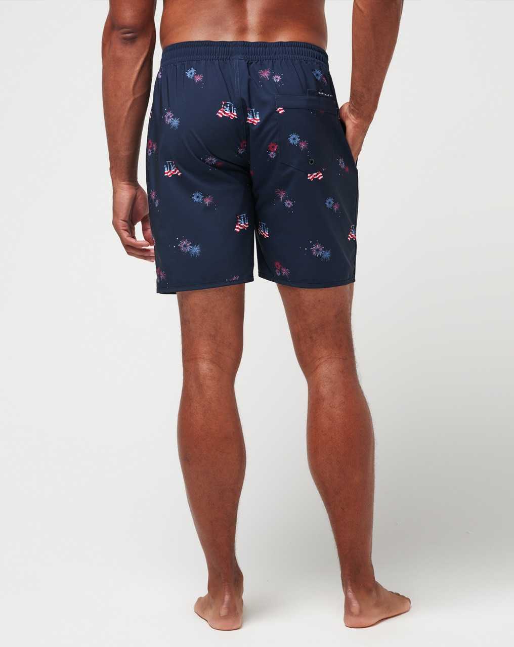 Total Eclipse Travis Mathew Poolside Patriot Boardshort | KDXM72406