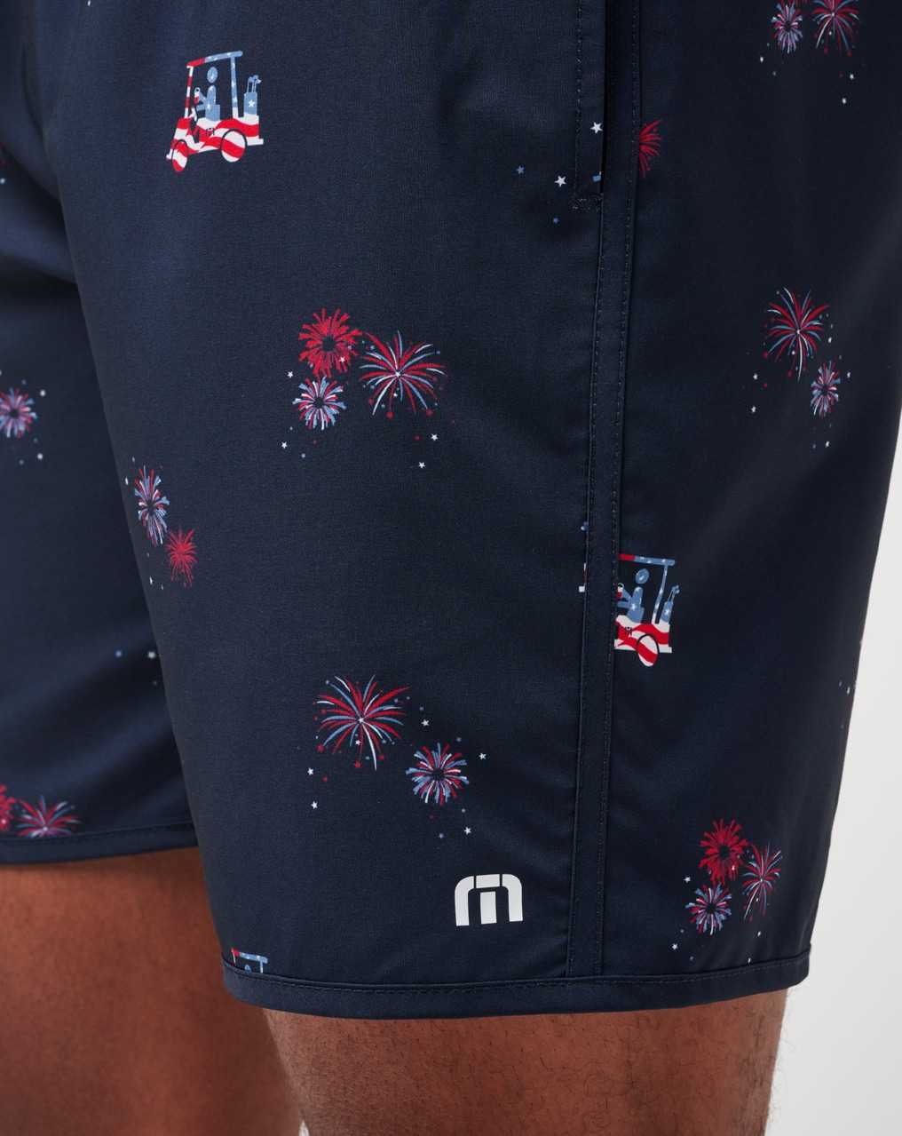 Total Eclipse Travis Mathew Poolside Patriot Boardshort | KDXM72406