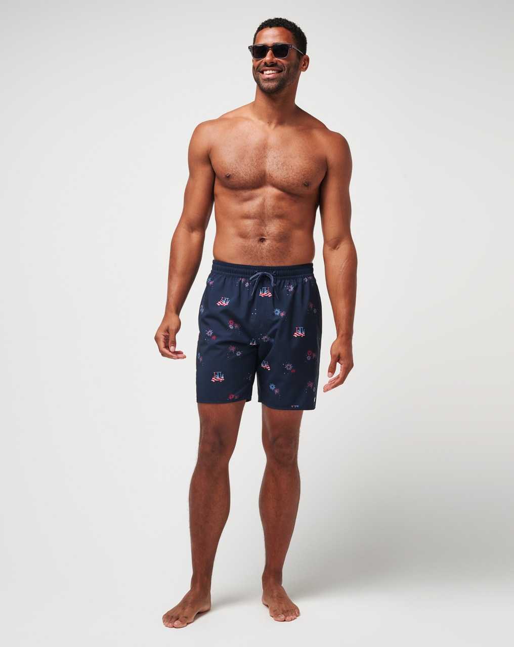 Total Eclipse Travis Mathew Poolside Patriot Boardshort | KDXM72406