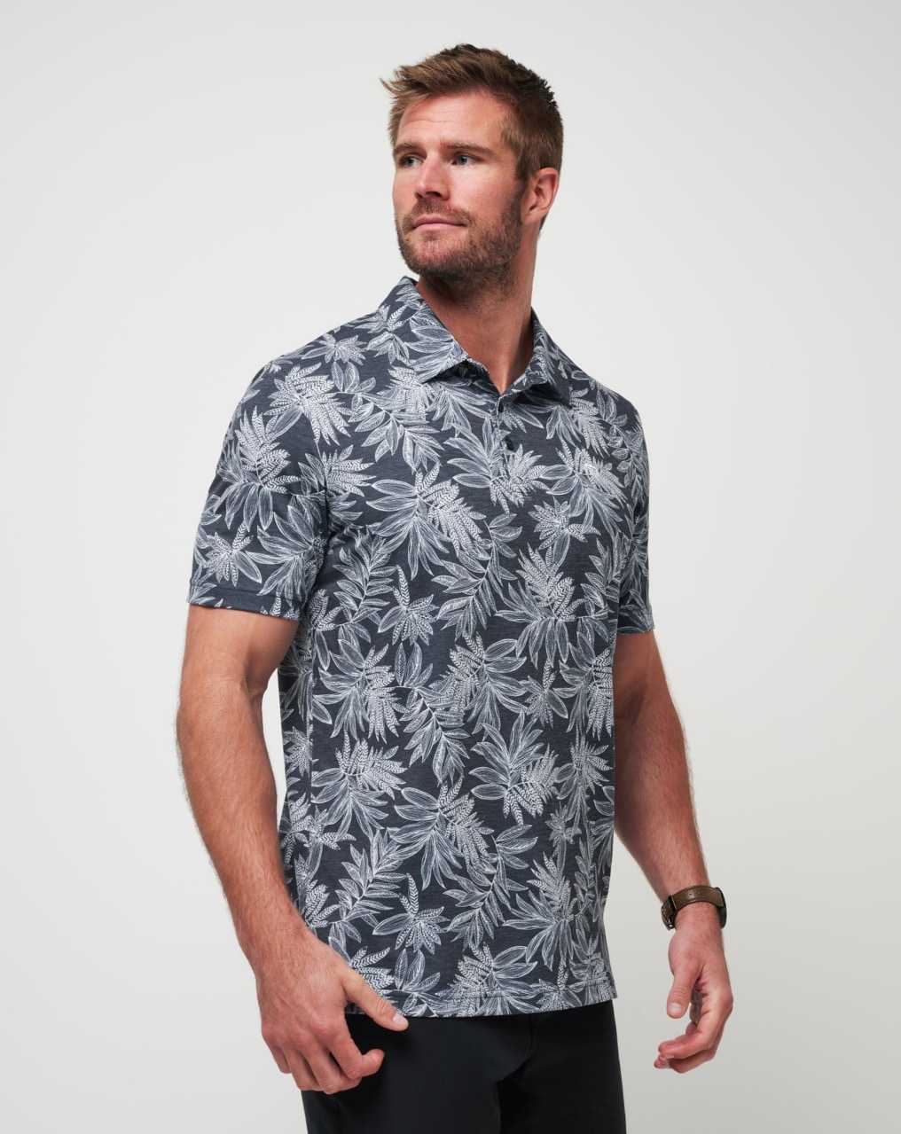 Total Eclipse Travis Mathew Sea Journey Polo | CIRN06218