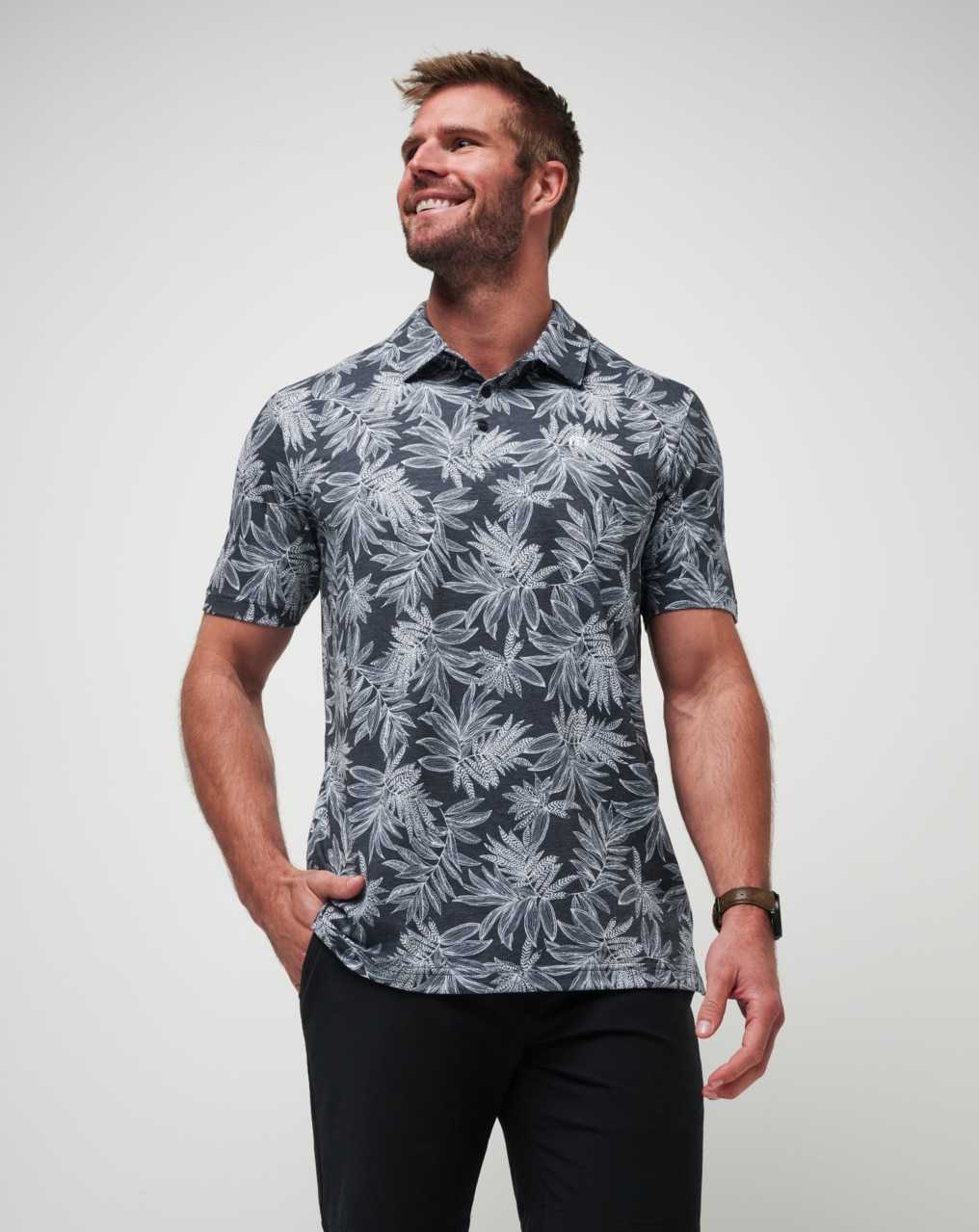 Total Eclipse Travis Mathew Sea Journey Polo | CIRN06218