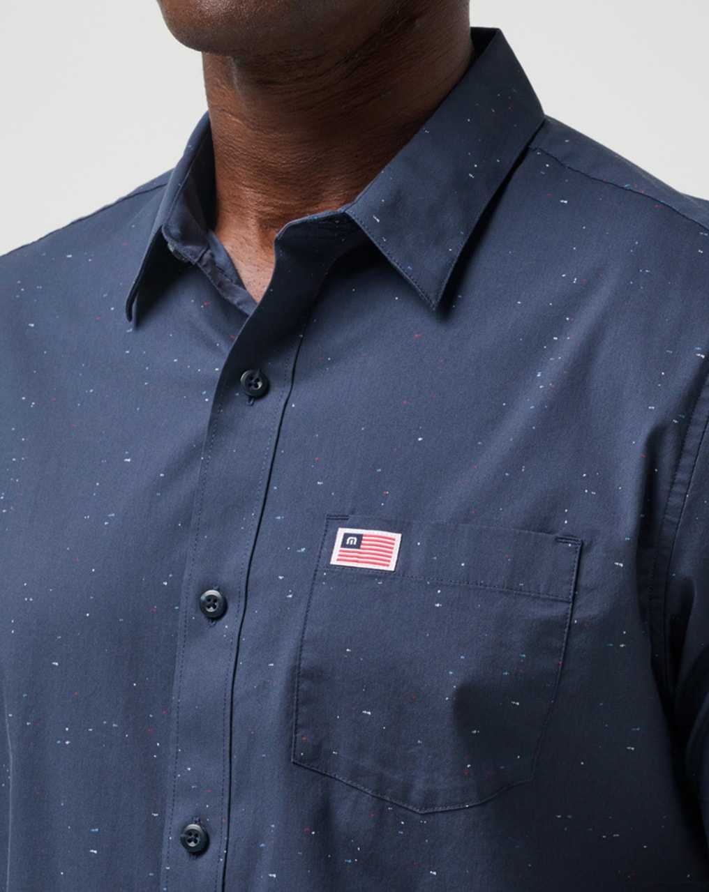 Total Eclipse Travis Mathew Valley Forge Button-up | LGZY01348