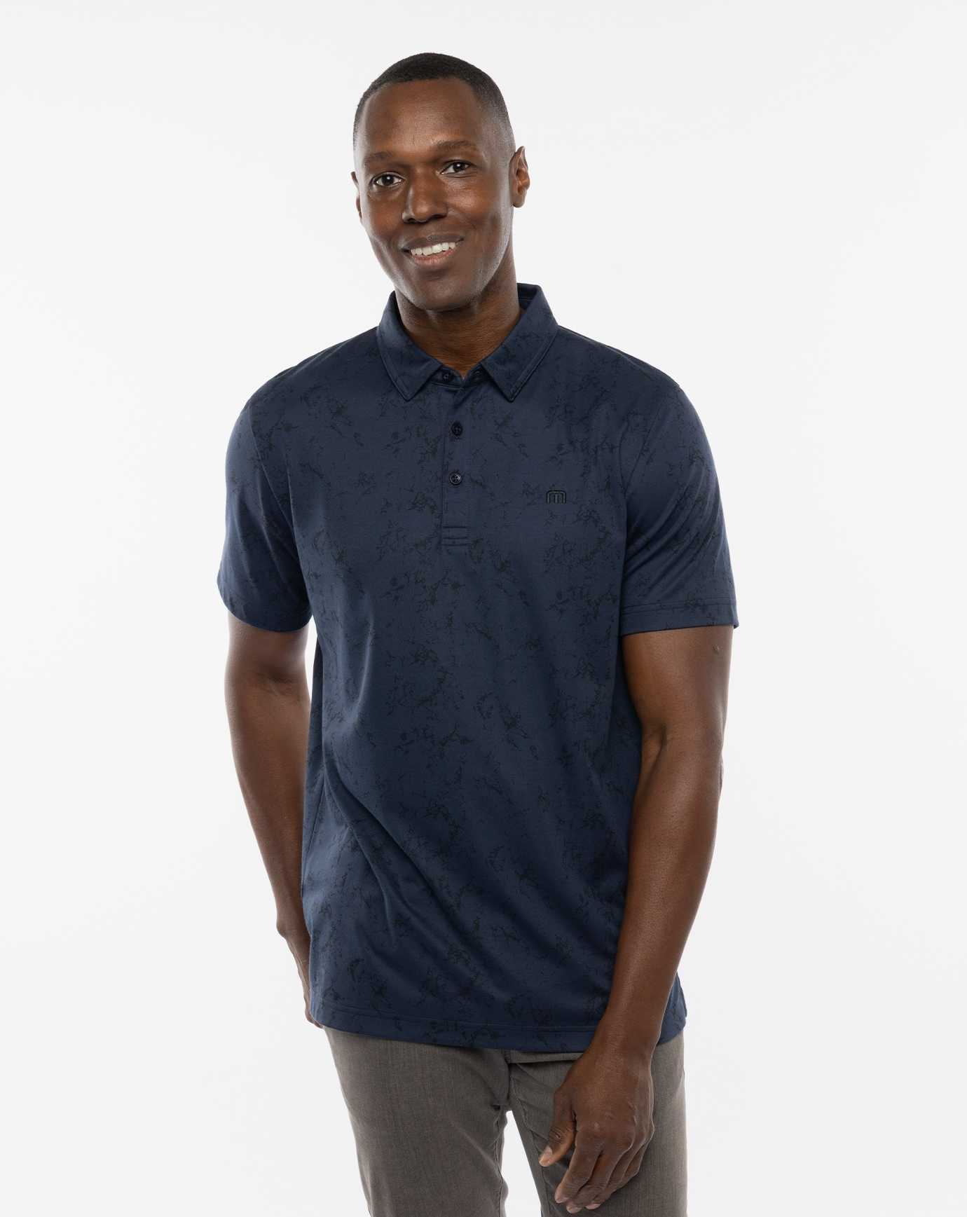 Total Eclipse Travis Mathew Warmer Tides Polo | KZBY85731