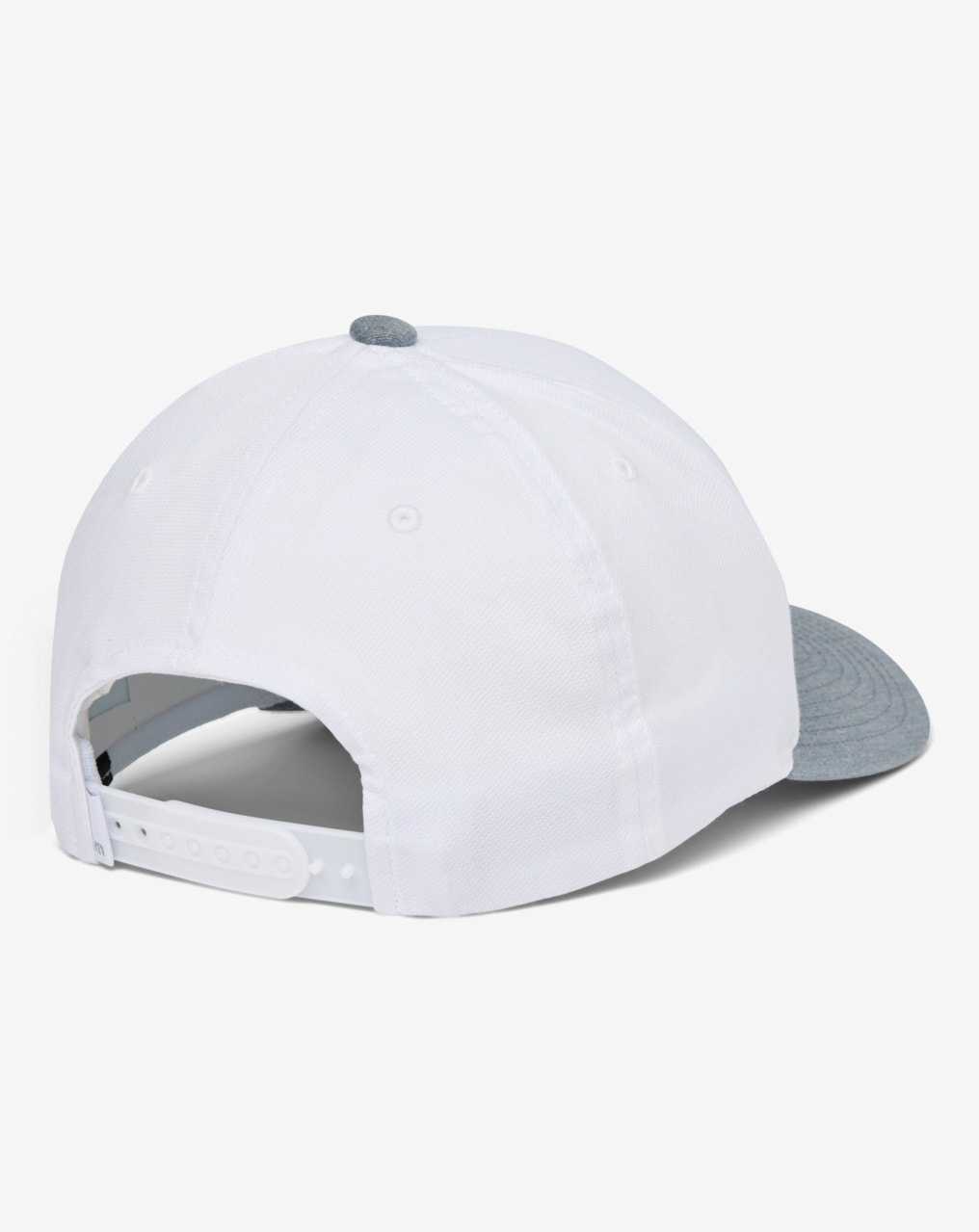 White/Heather Grey Travis Mathew Usc Go Around Snapback Hat | CRAF87412