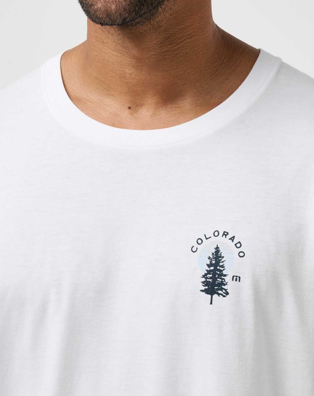 White Travis Mathew Adventure Season Tee | TDQJ67819