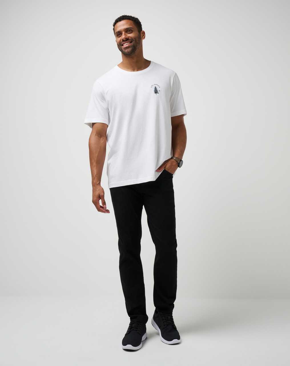 White Travis Mathew Adventure Season Tee | TDQJ67819