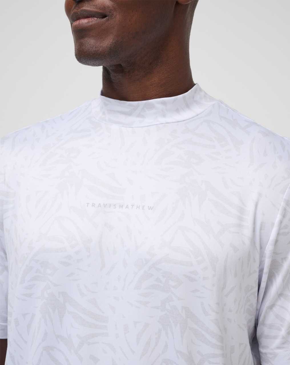 White Travis Mathew Along The Way Tee | AHPU16203