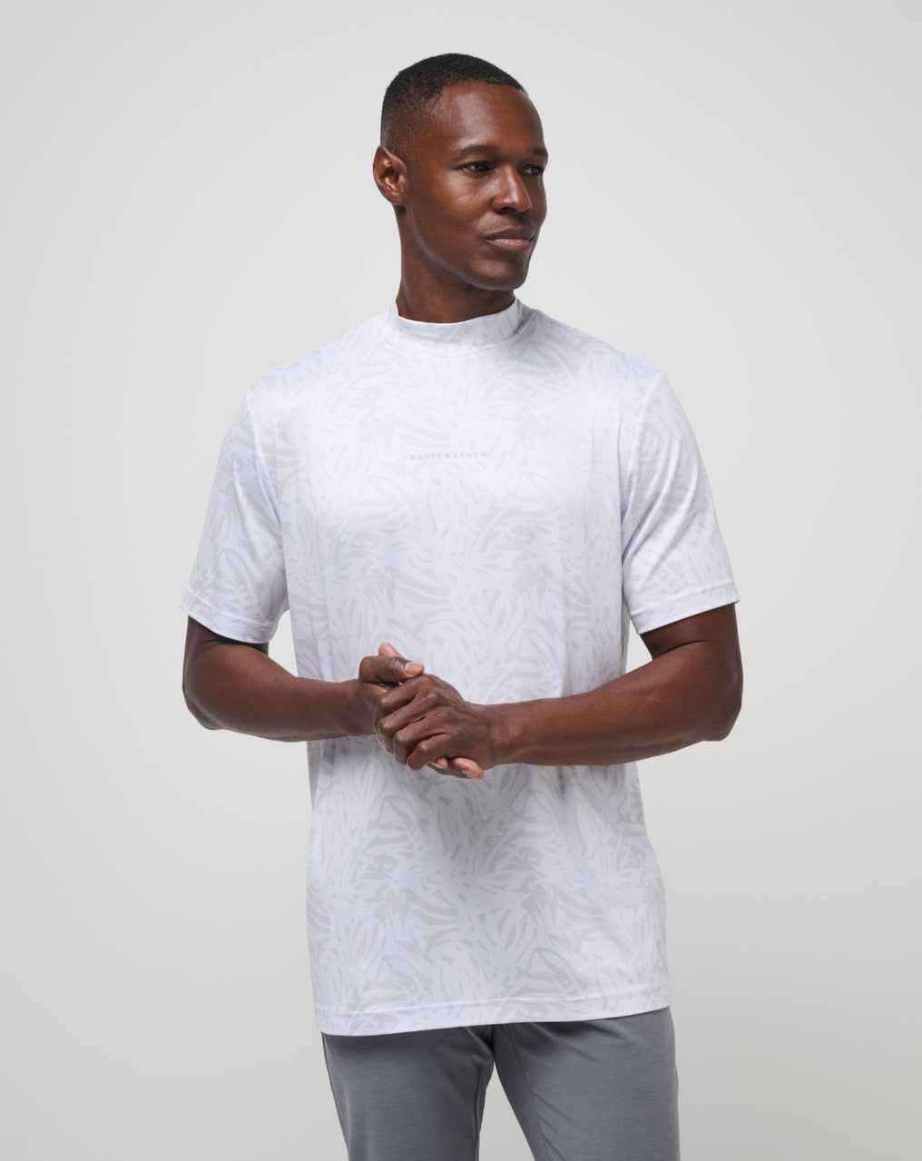 White Travis Mathew Along The Way Tee | AHPU16203