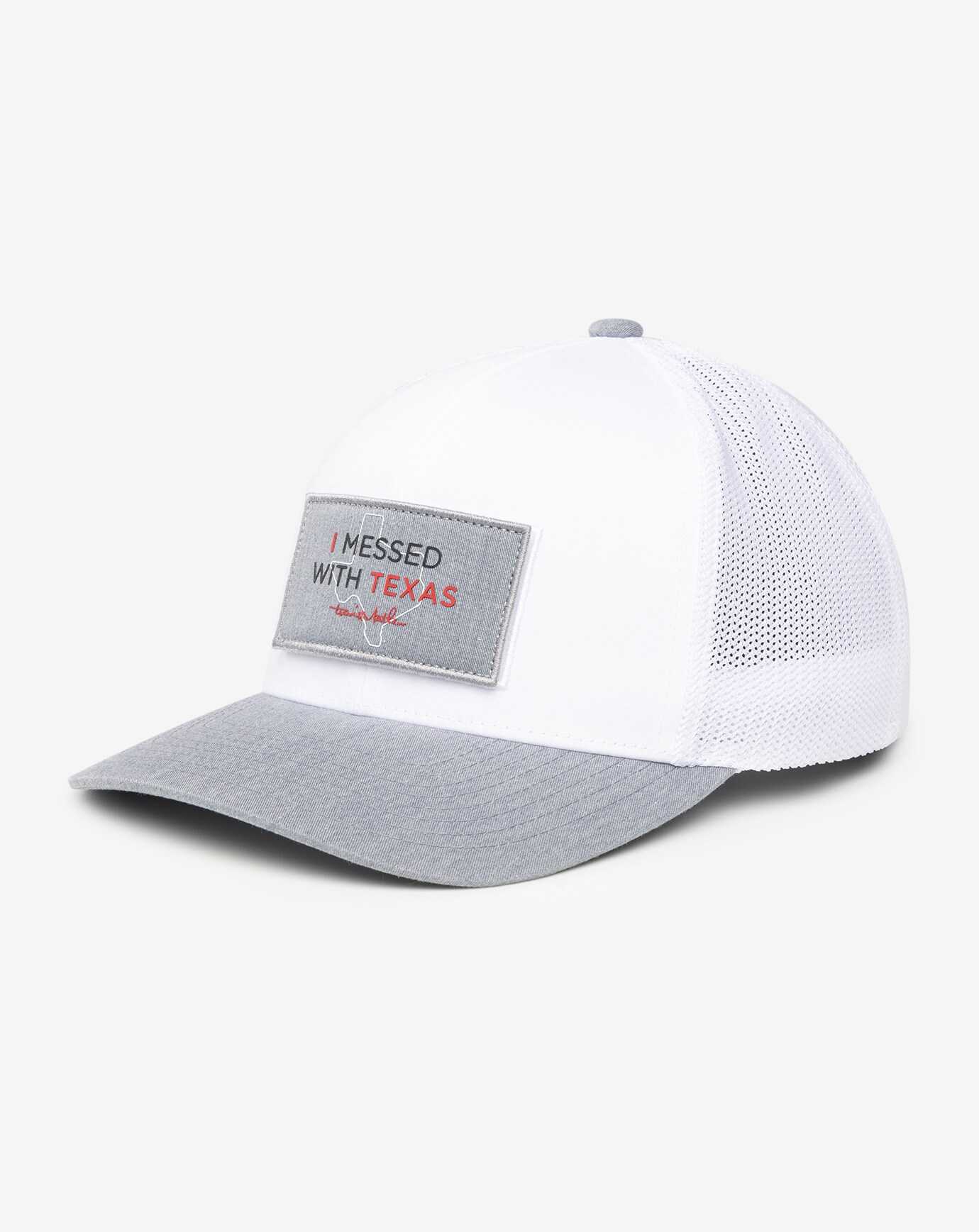 White Travis Mathew Barton Springs Snapback Hat | DEHK38275