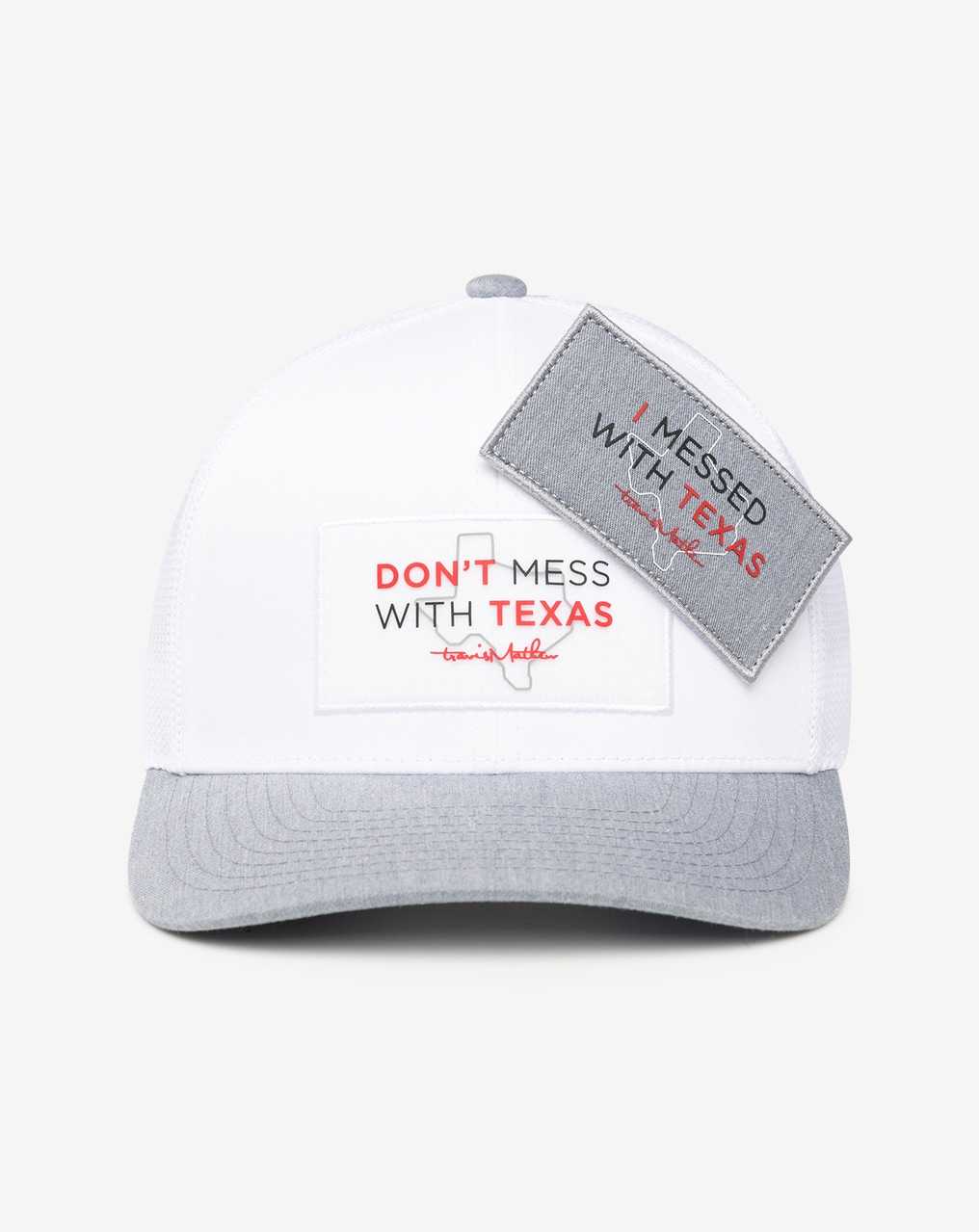 White Travis Mathew Barton Springs Snapback Hat | DEHK38275