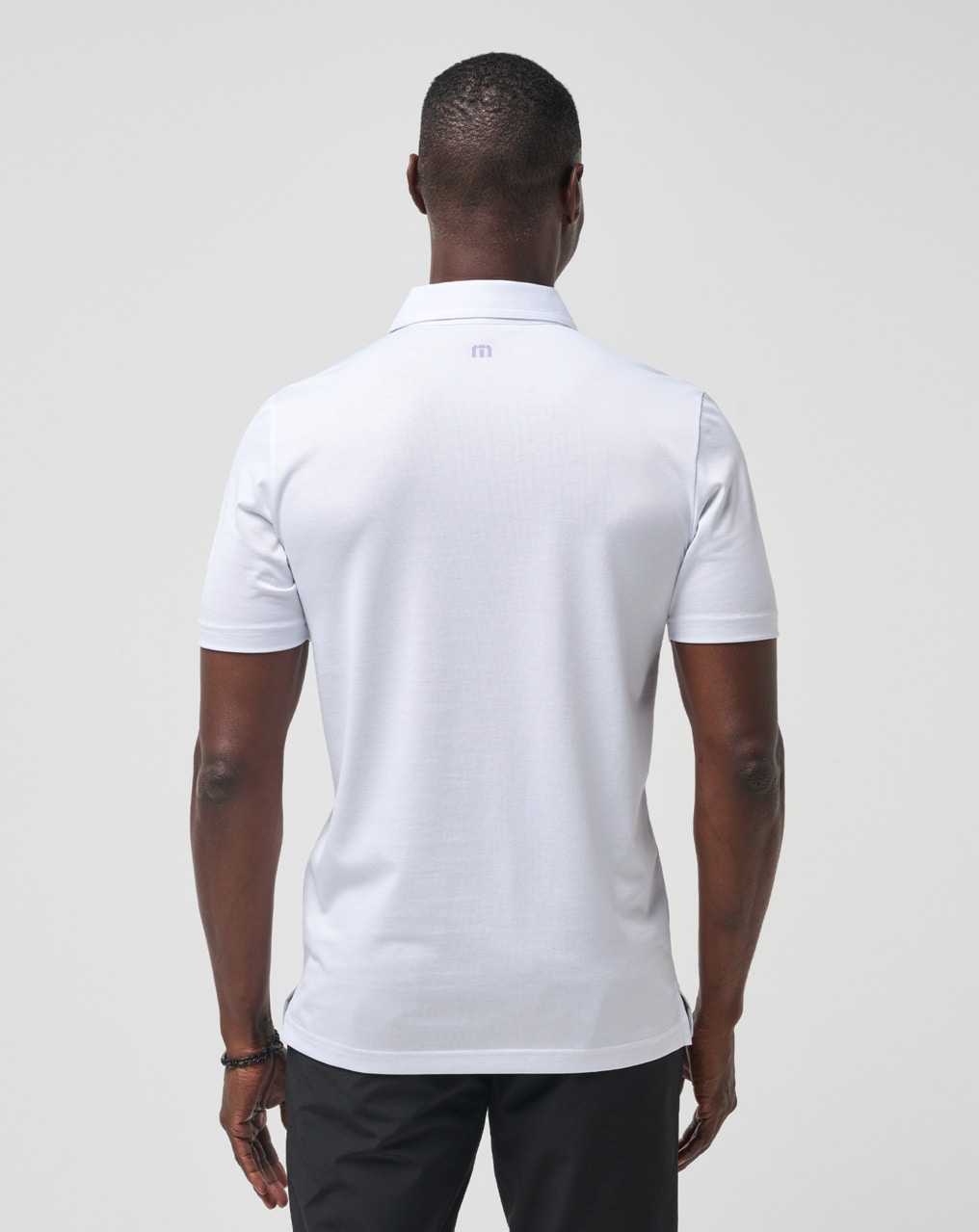 White Travis Mathew Bigger Boat Polo | WNVX20986