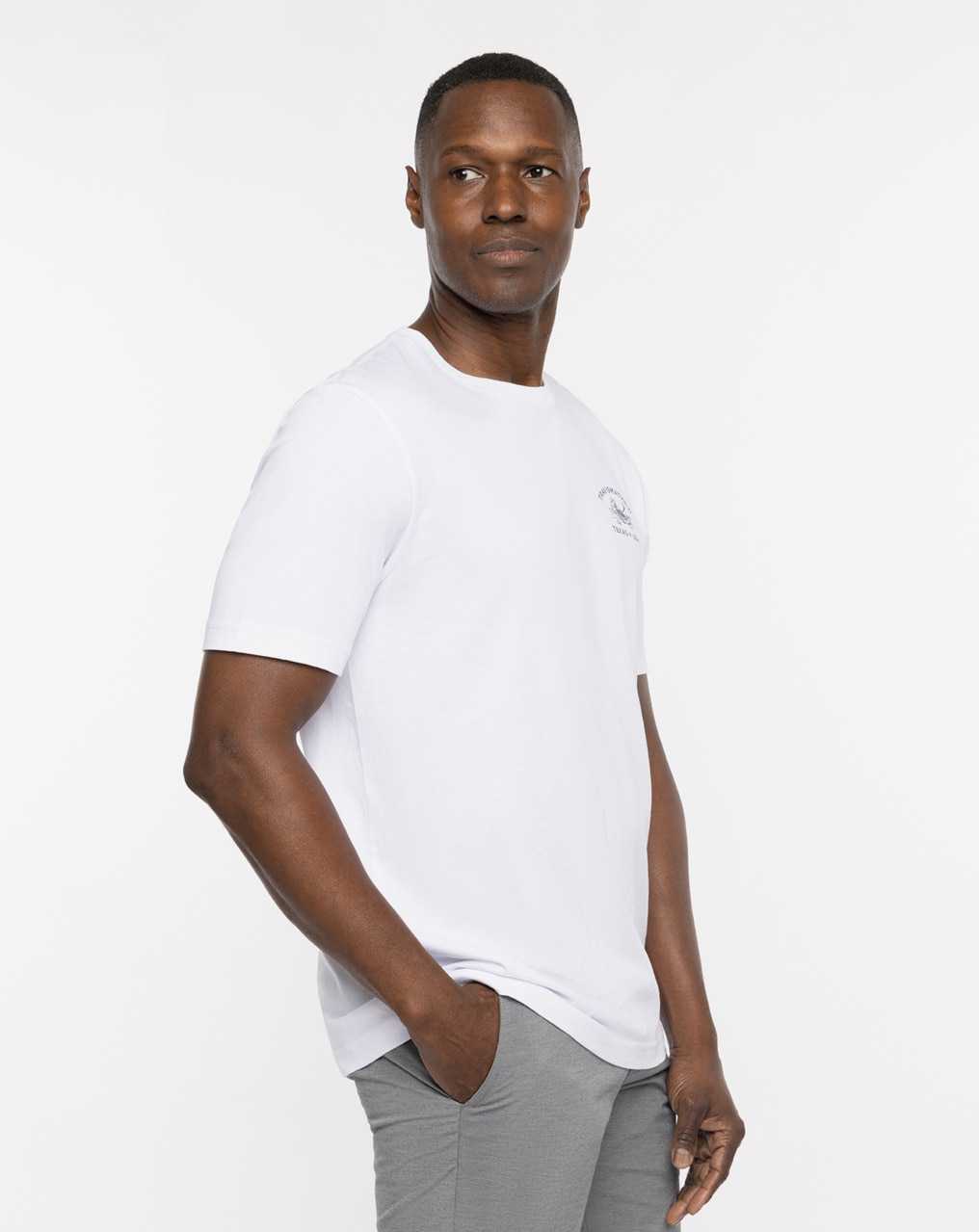 White Travis Mathew Bracken Cave 2.0 Tee | THDN65948