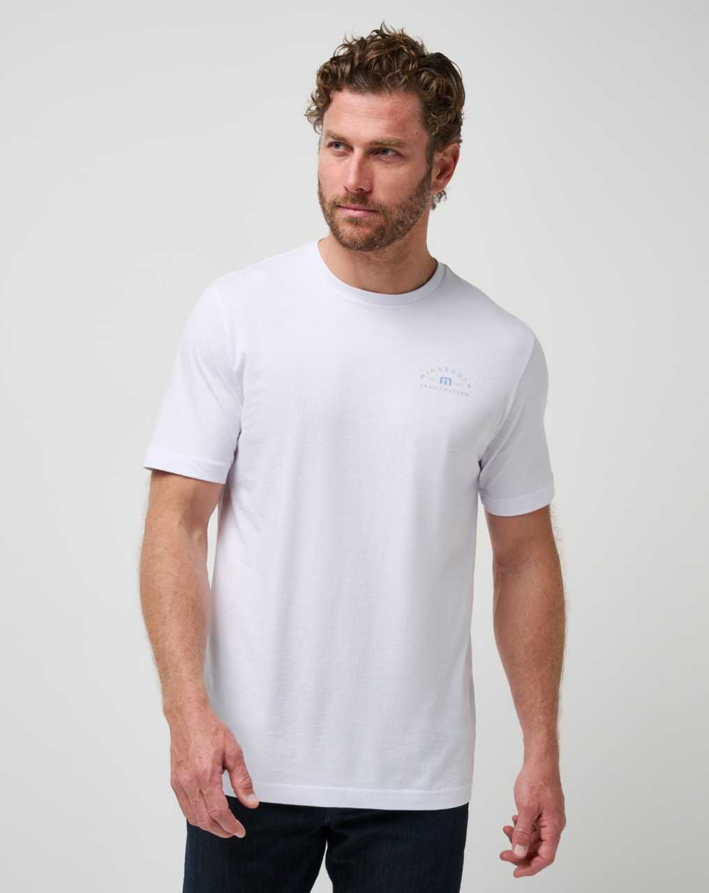 White Travis Mathew Bread Trail Tee | FVLW24610