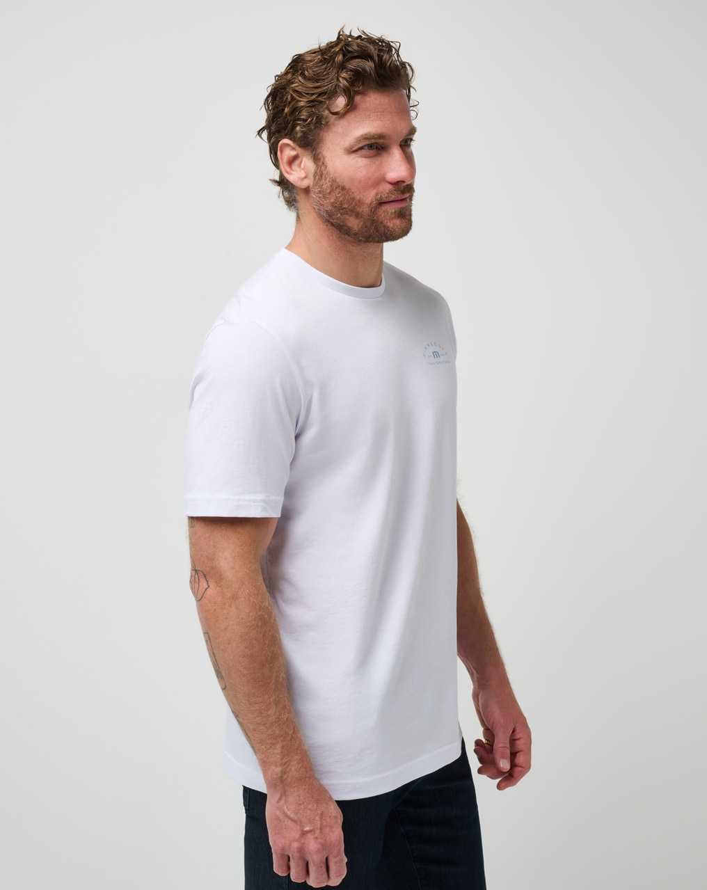 White Travis Mathew Bread Trail Tee | FVLW24610