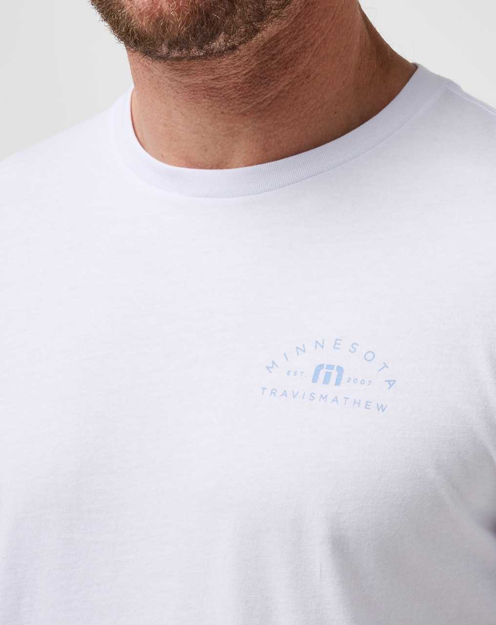 White Travis Mathew Bread Trail Tee | FVLW24610