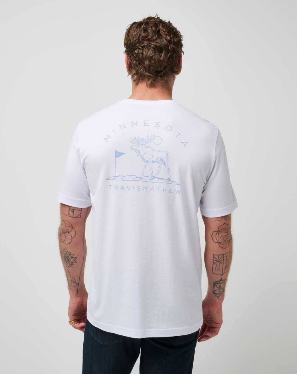 White Travis Mathew Bread Trail Tee | FVLW24610