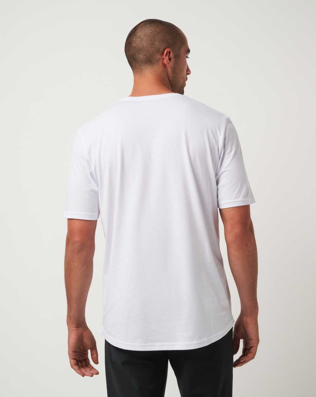 White Travis Mathew Burnley Shootout Tee | HZKS04986