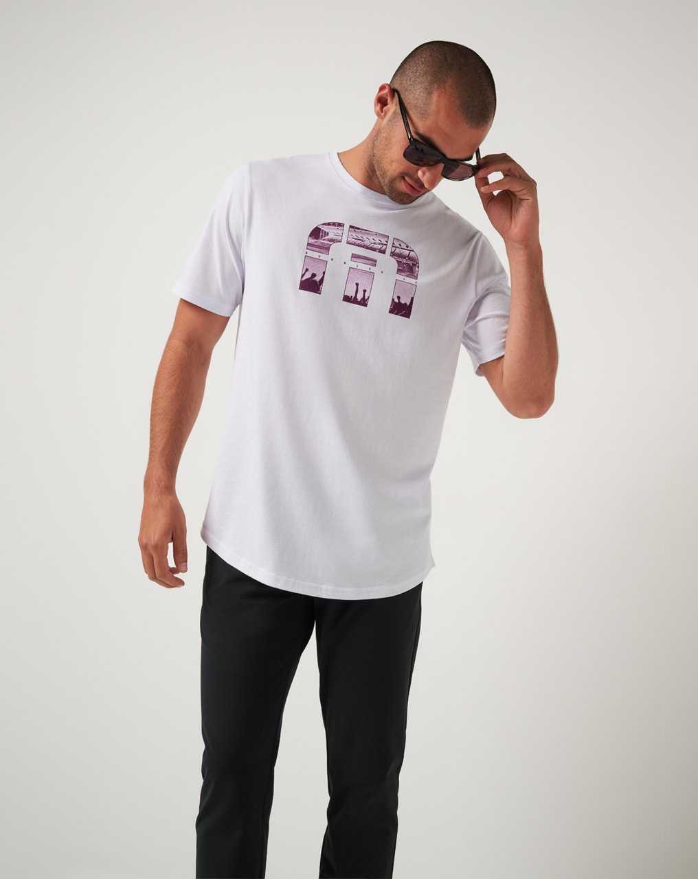 White Travis Mathew Burnley Shootout Tee | HZKS04986