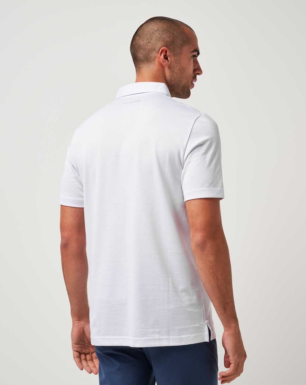 White Travis Mathew Chicago Cubs The Zinna Polo | HBVT17682