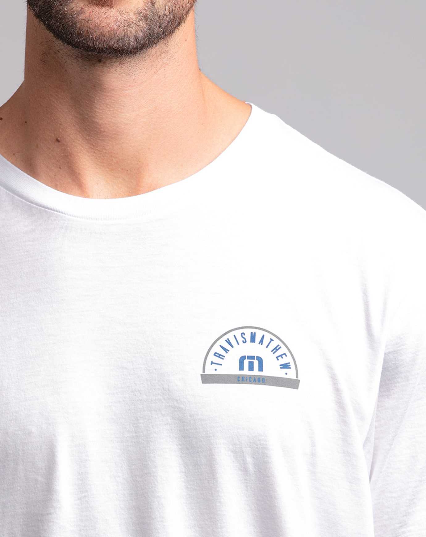 White Travis Mathew Da Beers Tee | TAWS05732