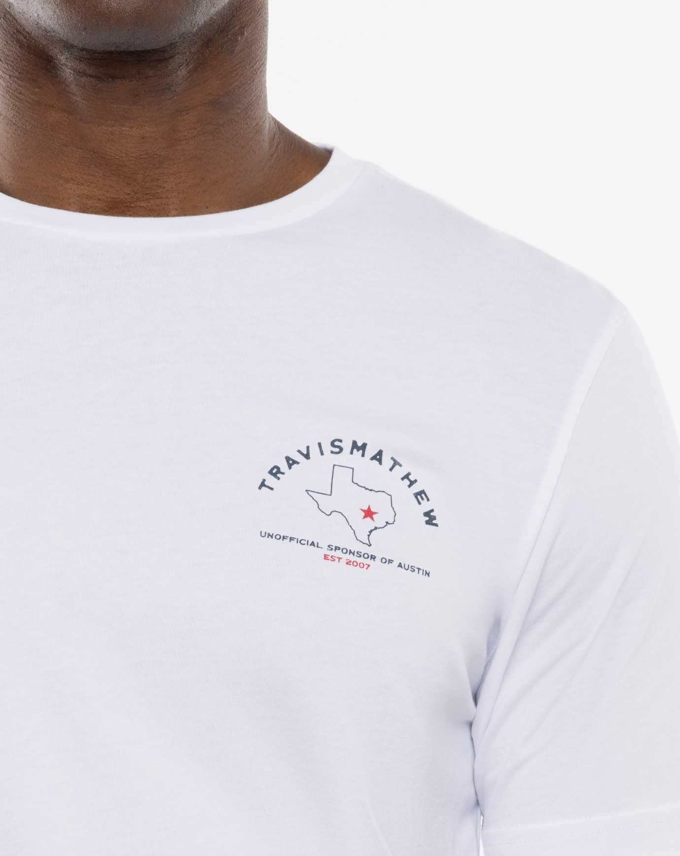 White Travis Mathew Enchanted Rock Tee | QJCG20531