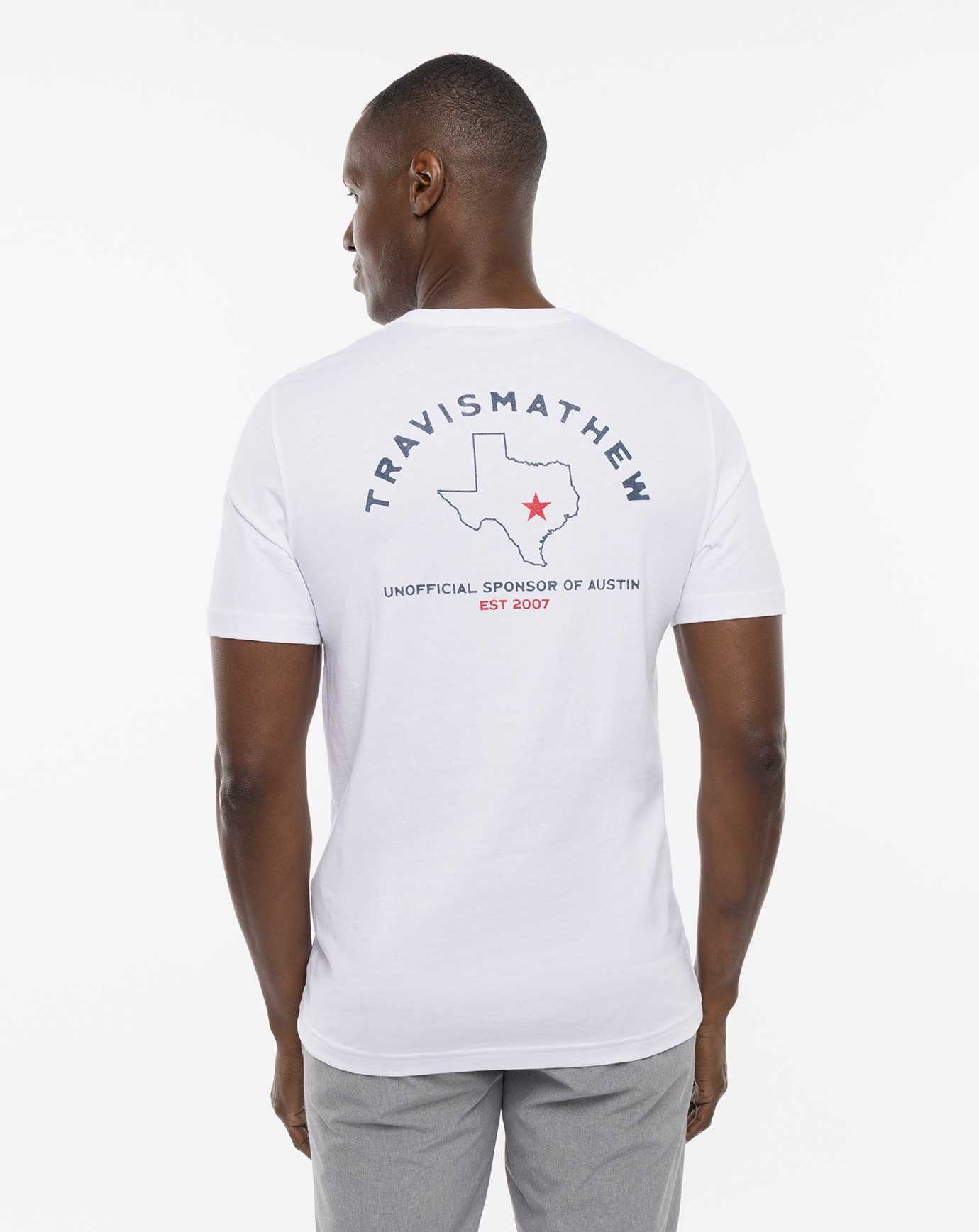 White Travis Mathew Enchanted Rock Tee | QJCG20531