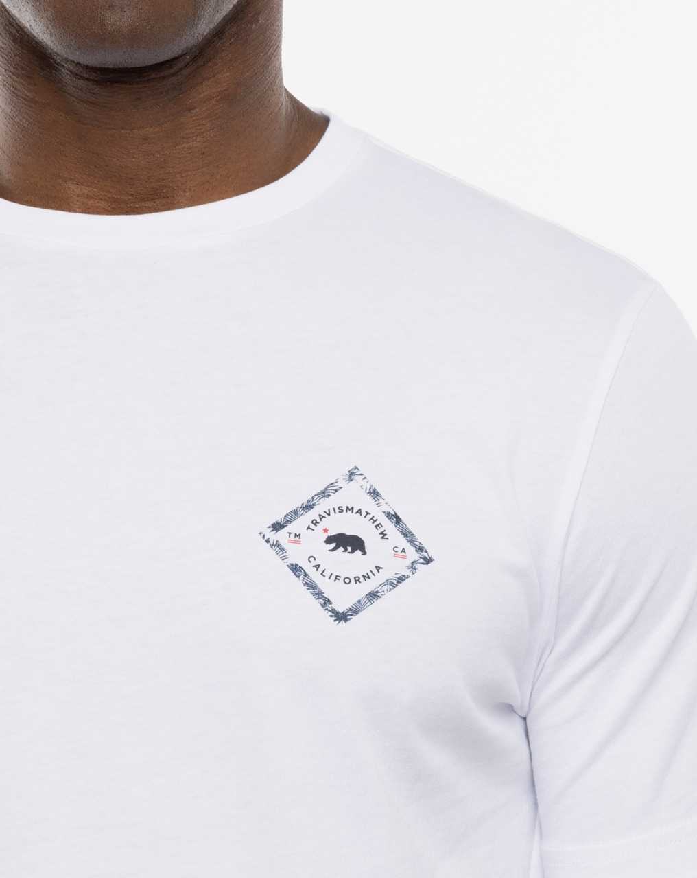 White Travis Mathew Fern Canyon 2.0 tee | TVFD91076