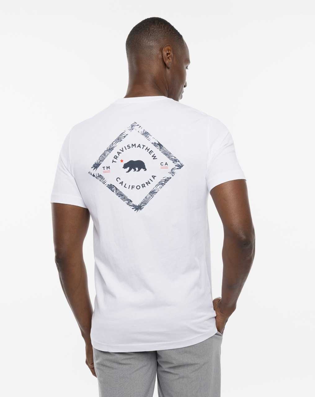 White Travis Mathew Fern Canyon 2.0 tee | TVFD91076