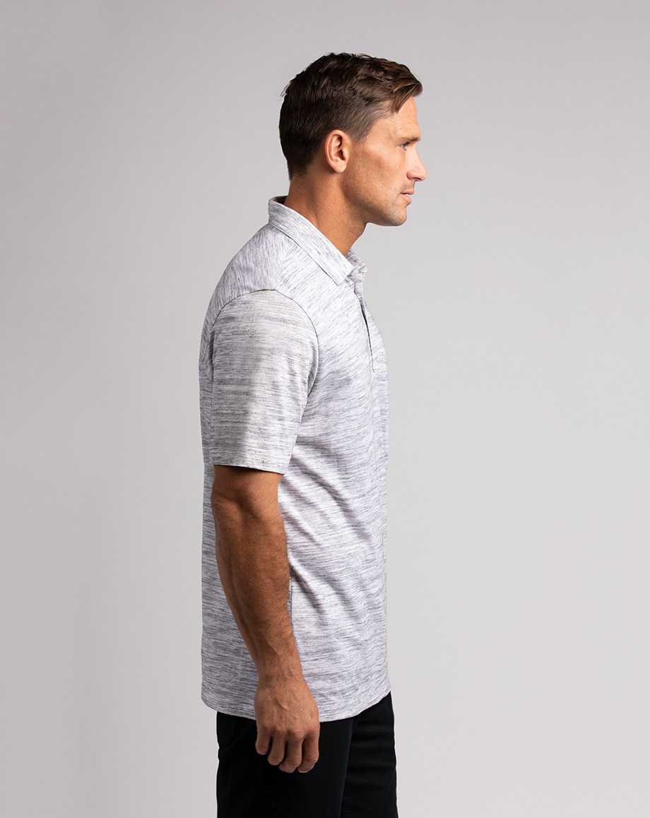 White Travis Mathew Flying Tortilla Polo | PVWA41280