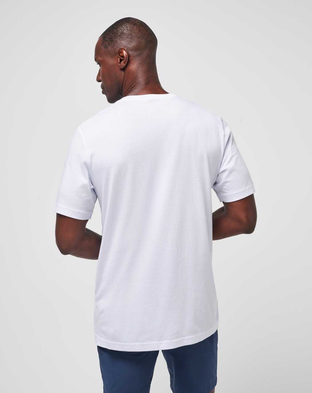 White Travis Mathew Foam Paths Tee | QTLJ17548